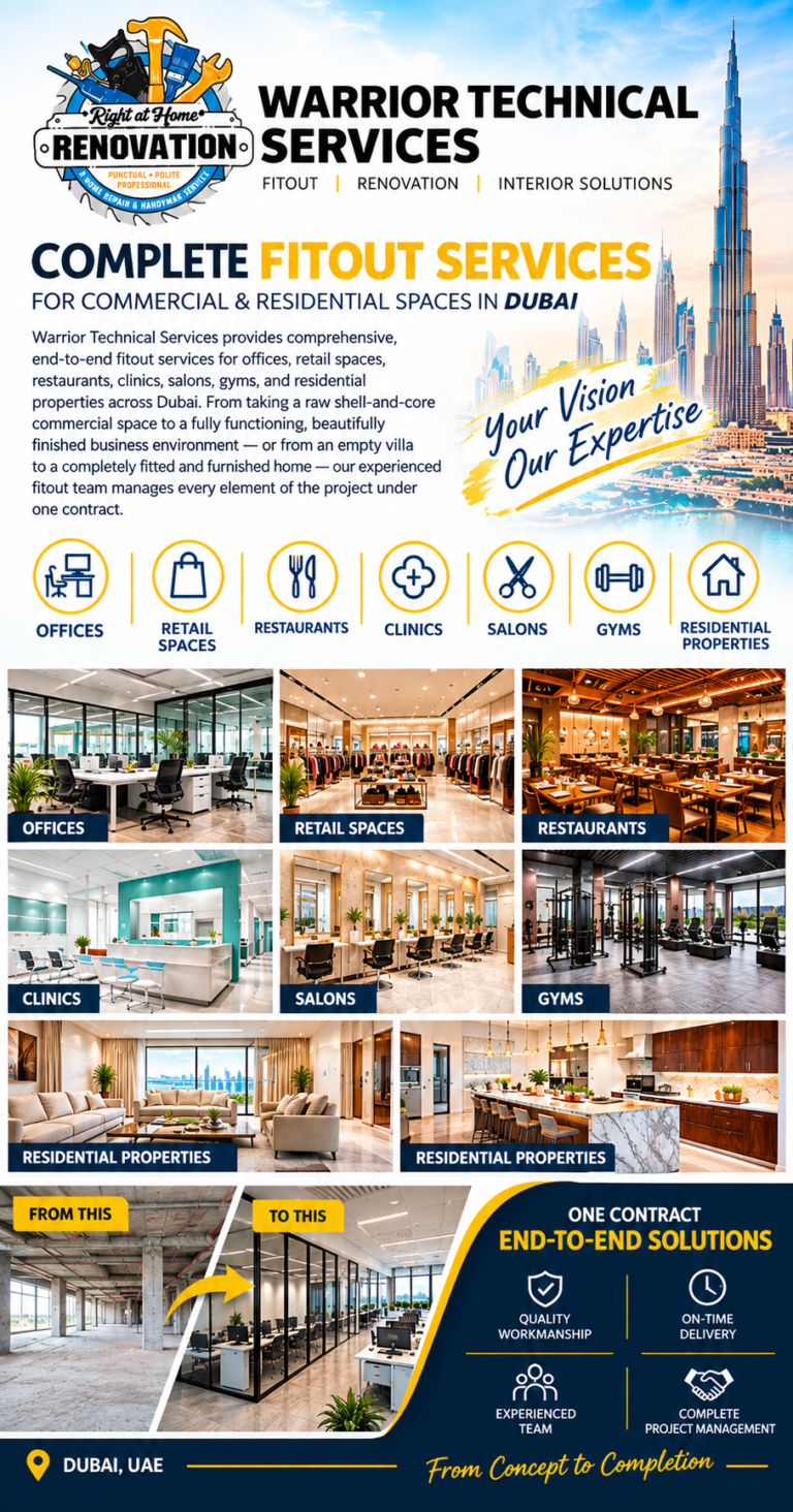 Fitout Services in dubai